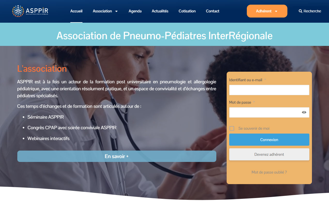 ASPPIR création de site Internet